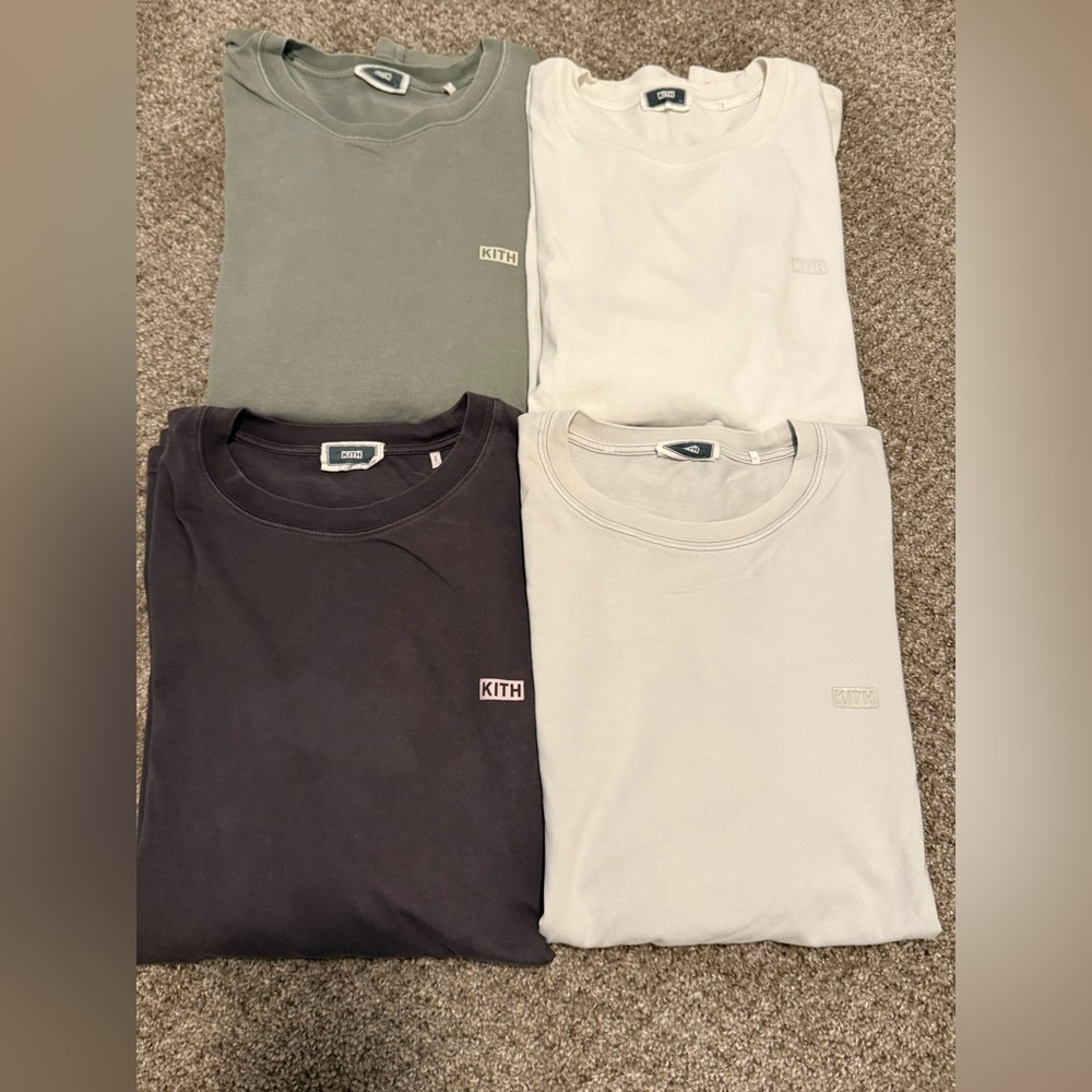 KITH LAX Tee XL Bundle (4)